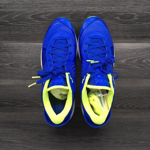 Nike Lebron 8 V/2 Low, Treasure Blue/Volt | Size 13.5M [new] DN1581-400 - Picture 7 of 9